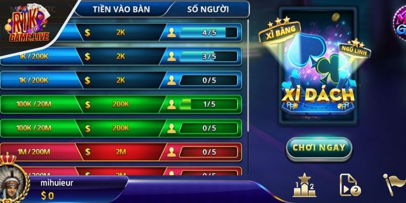 Giới thiệu cổng Game Bài đổi thưởng RIKVIP uy tín