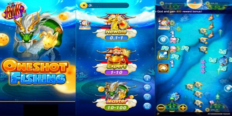 Hướng dẫn chơi bắn cá oneshot