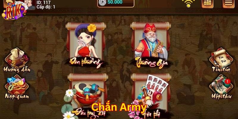 Kinh nghiệm chơi chắn army dễ thắng từ cao thủ