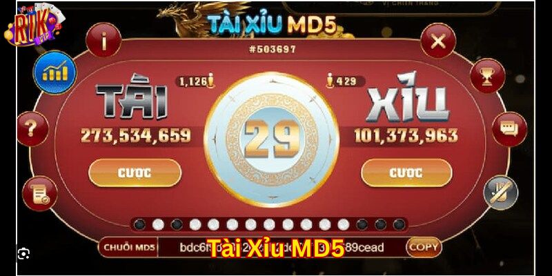 Tổng quan game tài xỉu MD5 cực hay tại cổng game